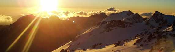 Sunrise on Aconcagua