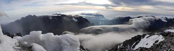 The Rwenzori Mountains in Uganda