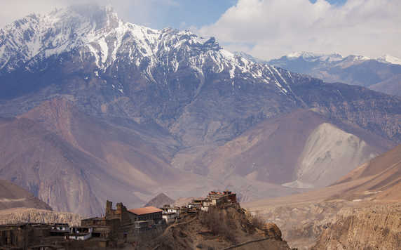 High village in Bhutan