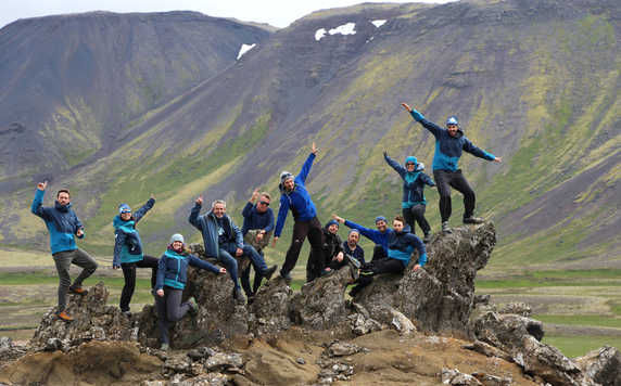 Our local team in Iceland