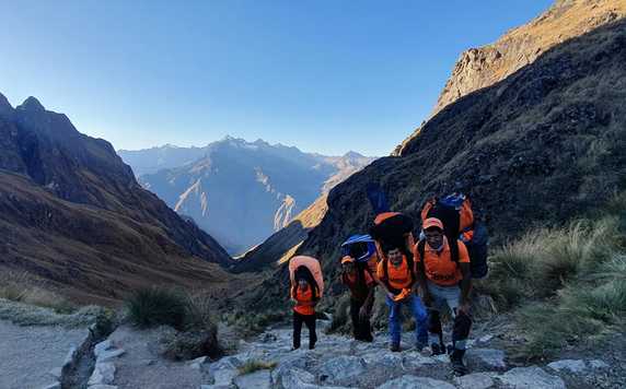 The Kandoo Team in Peru