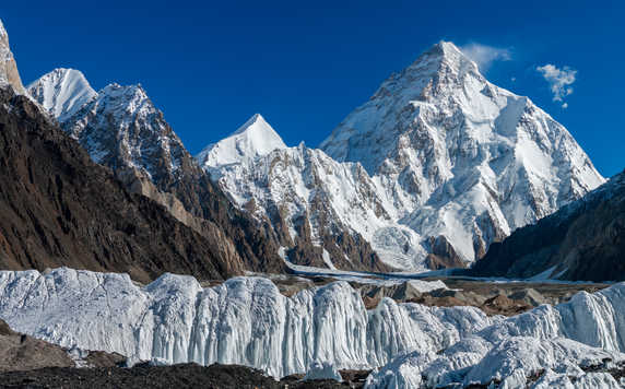 The mighty K2, second highest mountain in the world