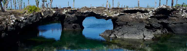 Lava tunnels Galapagos