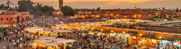 Marrakesh-medina-at-dusk