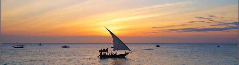 Sunset on Zanzibar