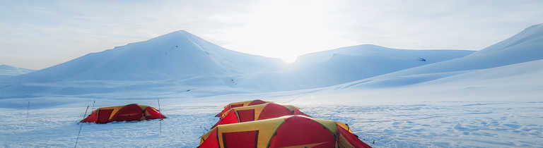 Winter camp at Endalen