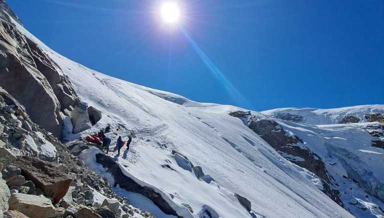 Crampon-point