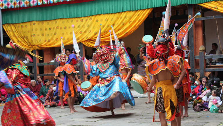 Festival in Bhutan