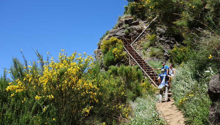 Hiking across the high peaks of Madeira