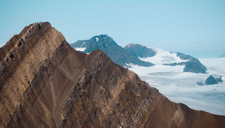 Mountains in Svalbard