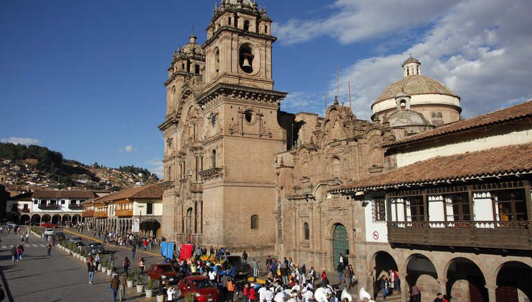 Plaza de las armas in Cuzco