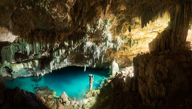 Rangko Cave in Flores Island, Labuan Bajo, Indonesia