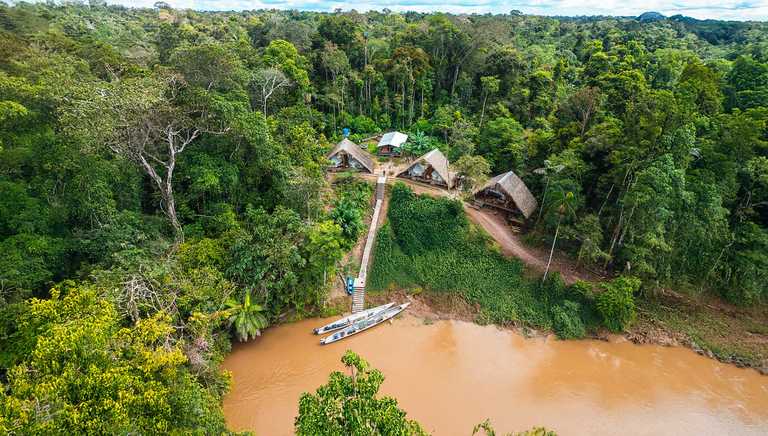 WAO Kamp from above