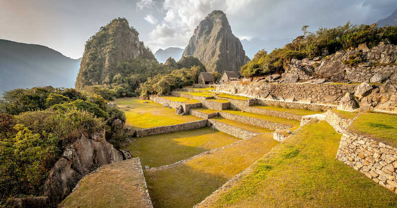 Gardens in Machu Picchu