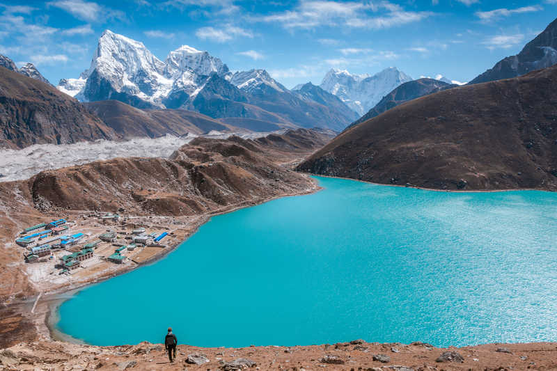 Gokyo Lakes and Mt Cholatse