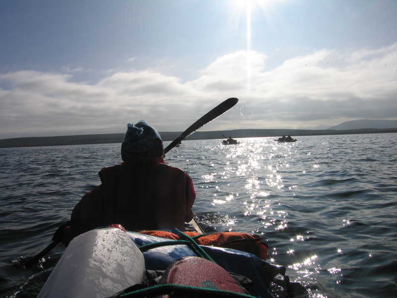 Kayaking in Svalbard