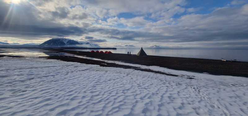 5 glaciers campsite