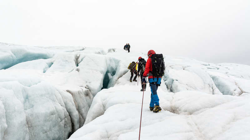 Esmark Glacier hike