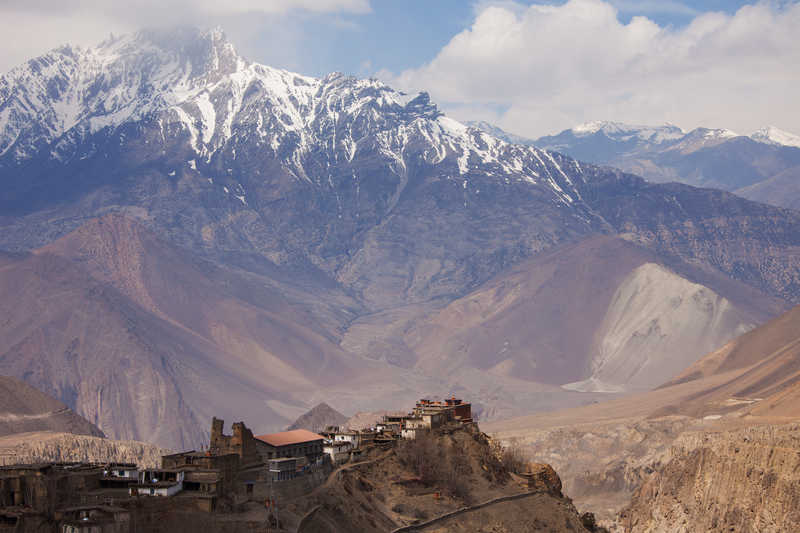 High village in Bhutan