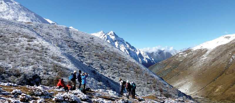 Snowman trek in Bhutan