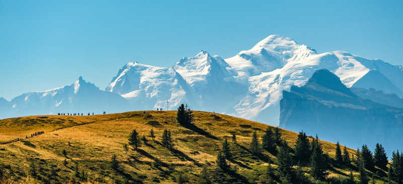 Views of Mont Blanc